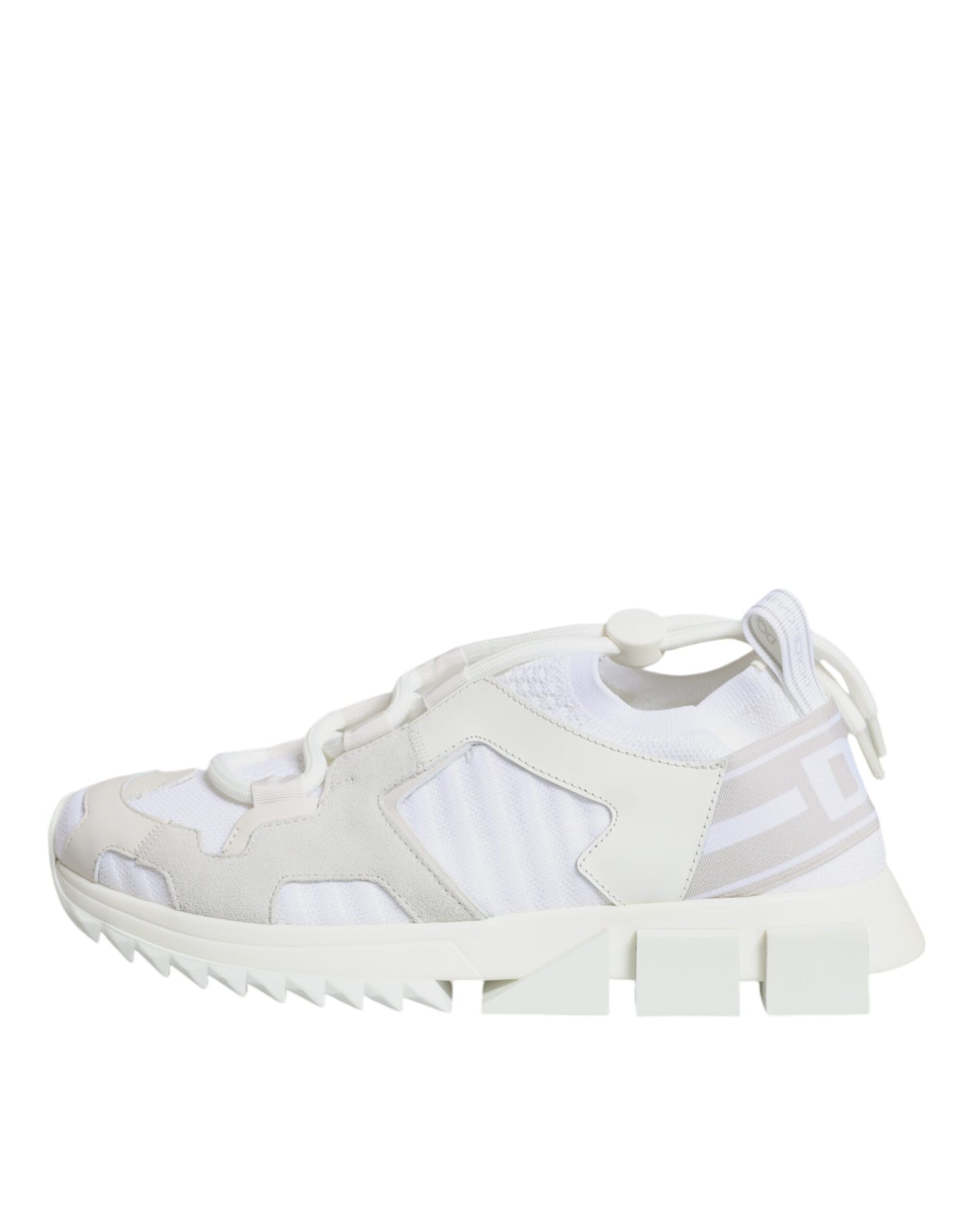 Dolce &amp; Gabbana White Mesh Sorrento Trekking Sneakers Shoes