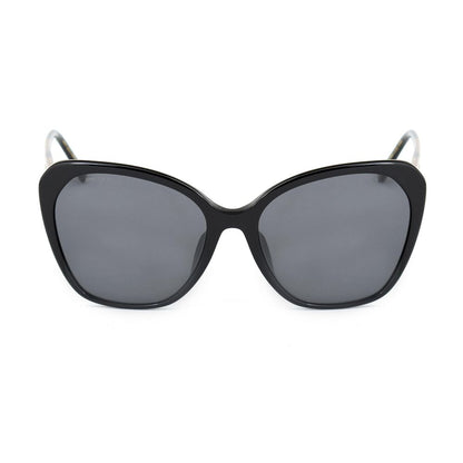 Jimmy Choo Schwarze Metall-Sonnenbrille