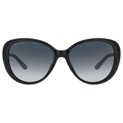 Jimmy Choo Schwarz gespritzte Sonnenbrille