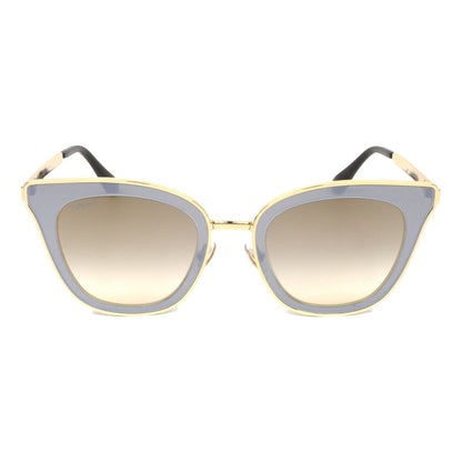 Jimmy Choo Goldene Metall-Sonnenbrille