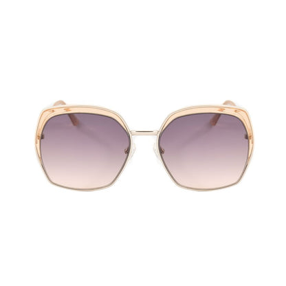 Guess Goldene Metall-Sonnenbrille