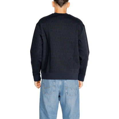 Armani Exchange Blaues Baumwoll-Sweatshirt