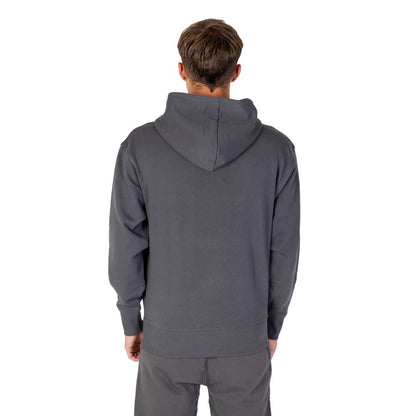 Hugo Boss Grauer Baumwoll-Kapuzenpulli