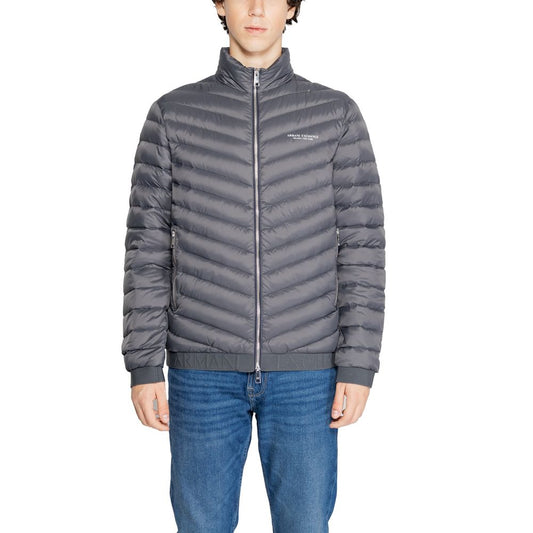 Armani Exchange Graue Polyester-Jacken &amp