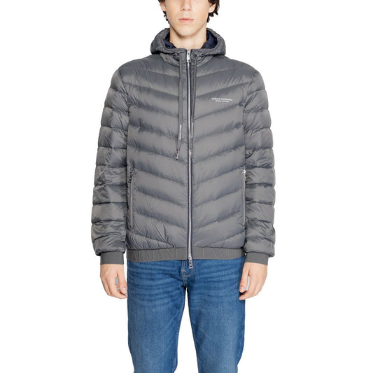 Armani Exchange Graue Polyester-Jacken &amp
