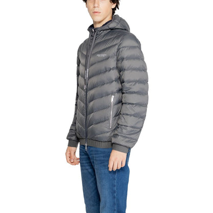 Armani Exchange Graue Polyester-Jacken &amp