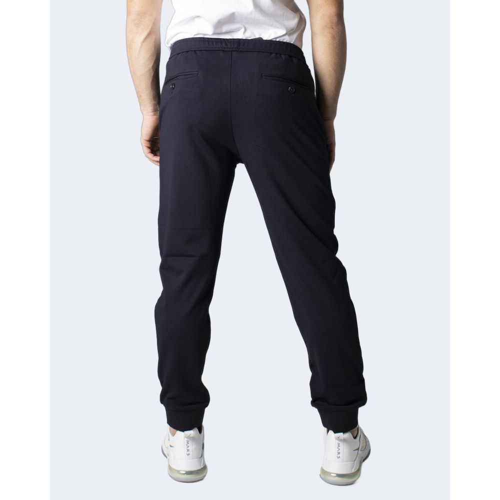 Armani Exchange Blaue Viskose Skinny-Hose