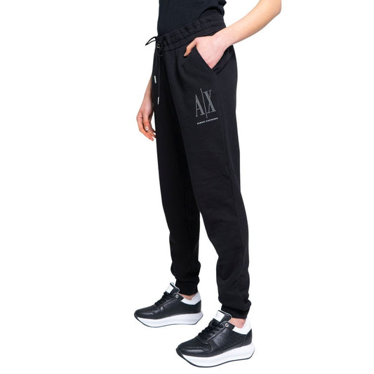 Armani Exchange Bicolor Baumwoll-Jogginghose Workout-Hose