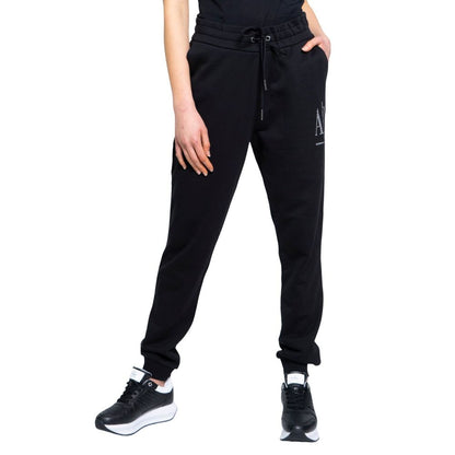 Armani Exchange Bicolor Baumwoll-Jogginghose Workout-Hose