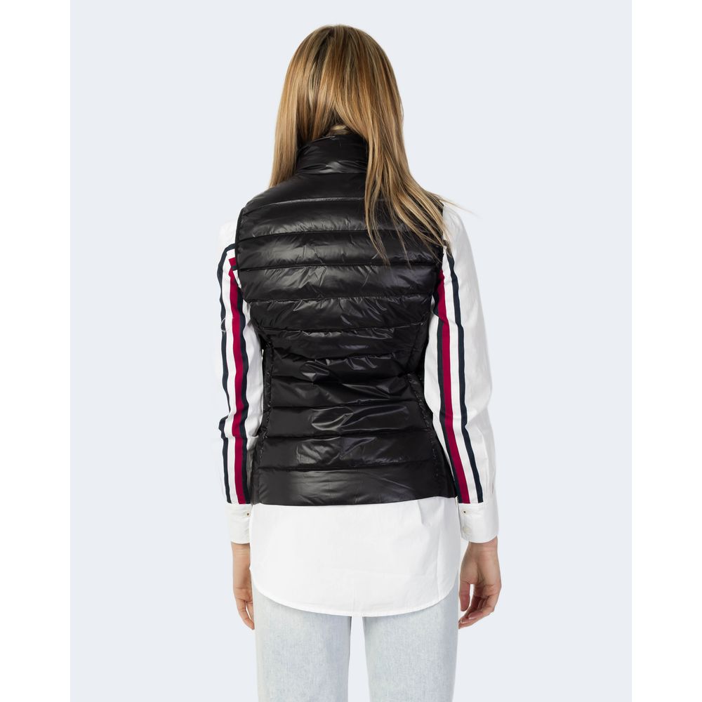 Armani Exchange Schwarze Polyester Sleveless Jacke