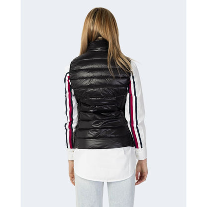 Armani Exchange Schwarze Polyester Sleveless Jacke