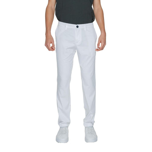 Armani Exchange Weiße Baumwollhose