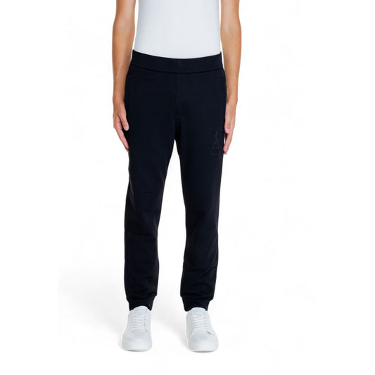 Armani Exchange Schwarze Baumwoll-Jogger Workout-Hose