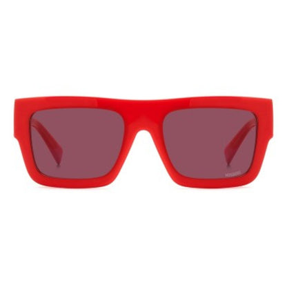Missoni Rote Plastiksonnenbrille