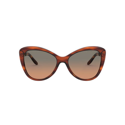 Ralph Lauren Braune Metall-Sonnenbrille