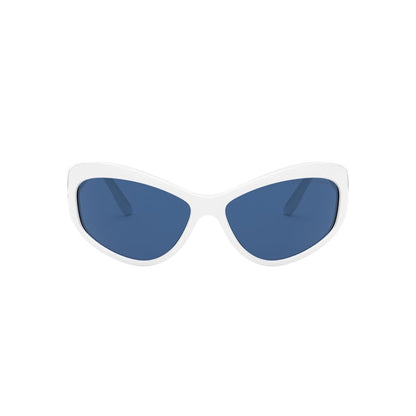 Ralph Lauren Weiße Kunstharz-Sonnenbrille