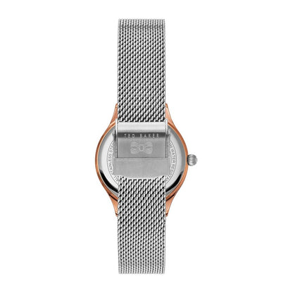 Ted Baker Silberne Uhr aus Edelstahl