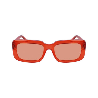 Karl Lagerfeld Orange gespritzte Sonnenbrille