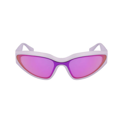 Karl Lagerfeld Lila gespritzte Sonnenbrille