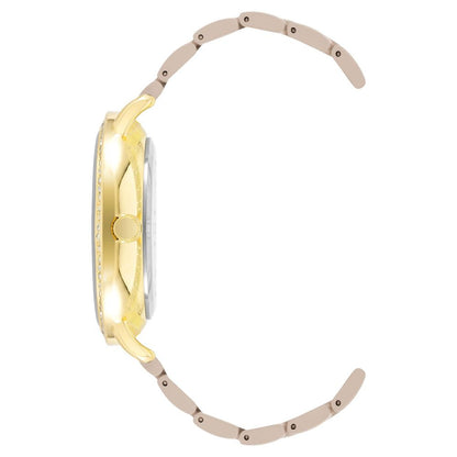 Juicy Couture Beige Metalluhr
