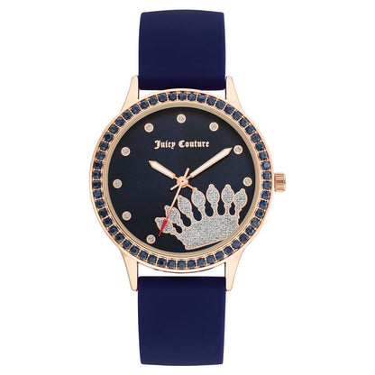 Juicy Couture Blaue Synthetikuhr