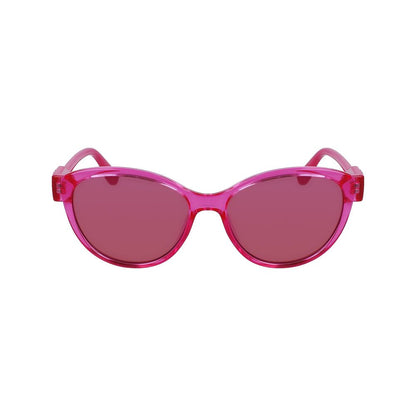 Karl Lagerfeld Lila gespritzte Sonnenbrille