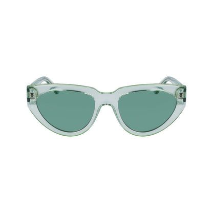 Karl Lagerfeld Grün gespritzte Sonnenbrille
