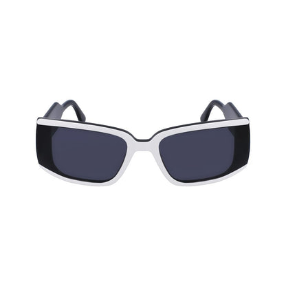 Karl Lagerfeld Schwarze Acetat-Sonnenbrille