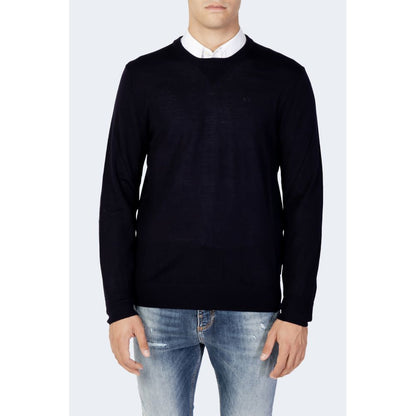Armani Exchange Sportbekleidung aus blauer Wolle