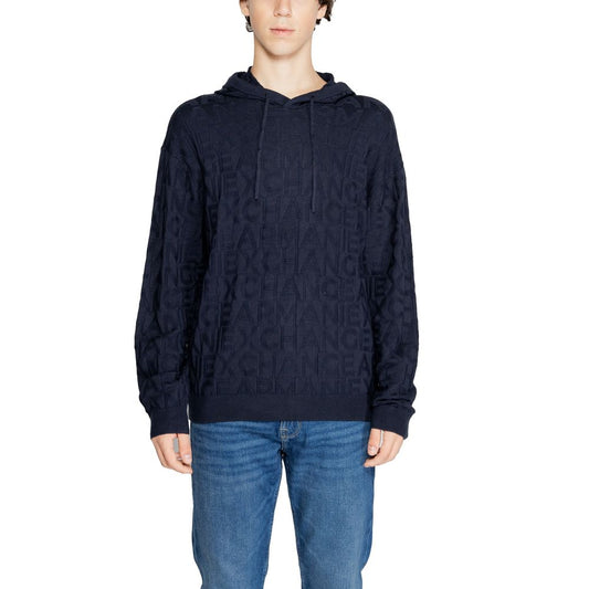 Armani Exchange Blaue Viskose-Sportbekleidung