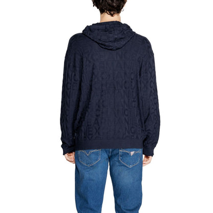 Armani Exchange Blaue Viskose-Sportbekleidung