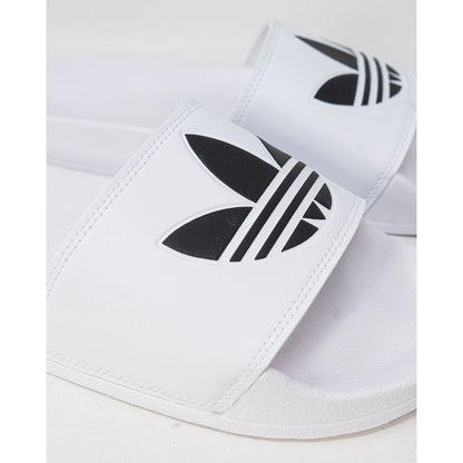 Adidas Weißer Polyester-Pantoffel