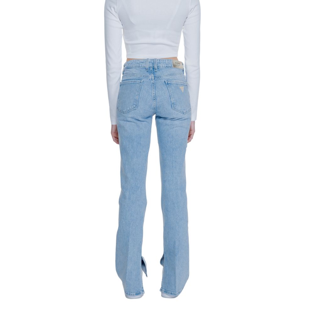 Guess Light Blue Cotton Jeans &amp; Pants