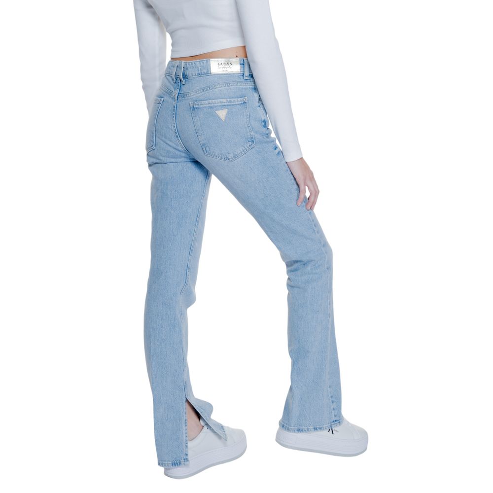 Guess Light Blue Cotton Jeans &amp; Pants
