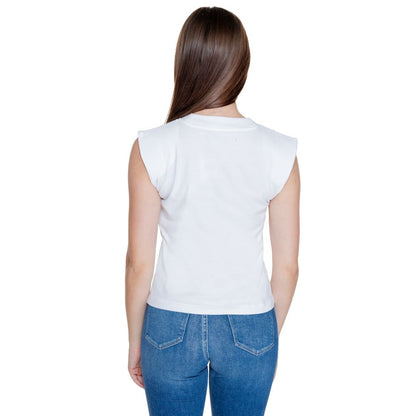 Calvin Klein Jeans T-Shirt aus weißer Baumwolle