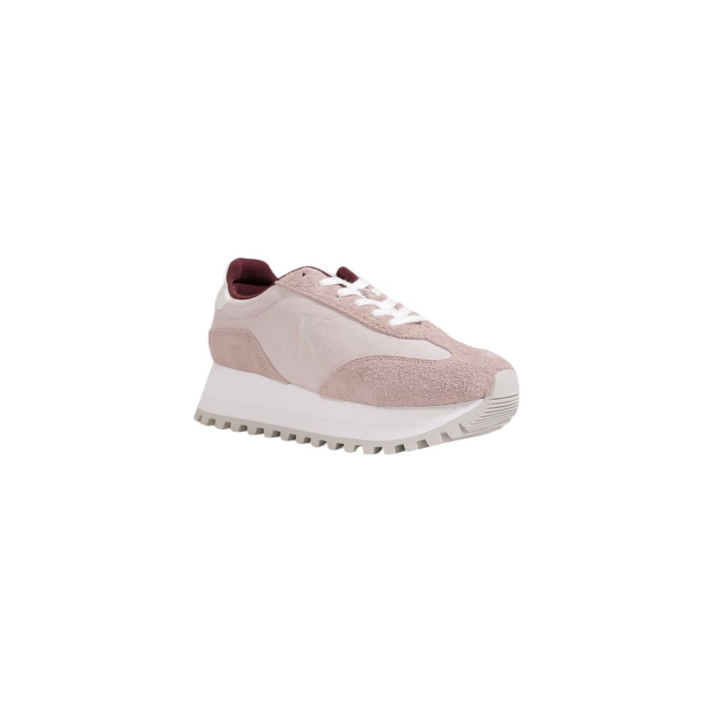 Calvin Klein Purple Leather Sneakers