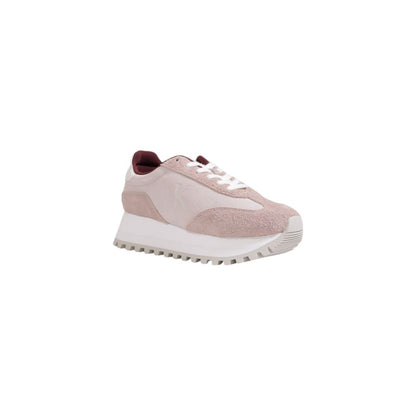 Calvin Klein Purple Leather Sneakers