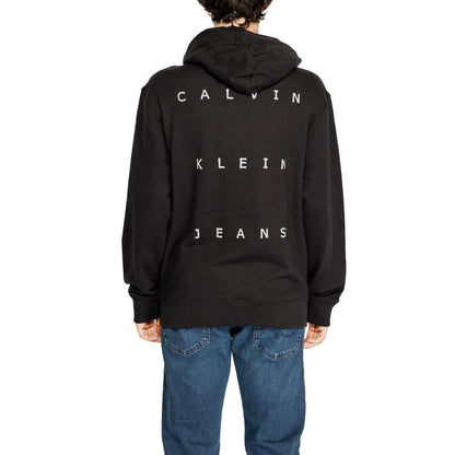 Calvin Klein Jeans Schwarzer Recycled Cotton Hoody