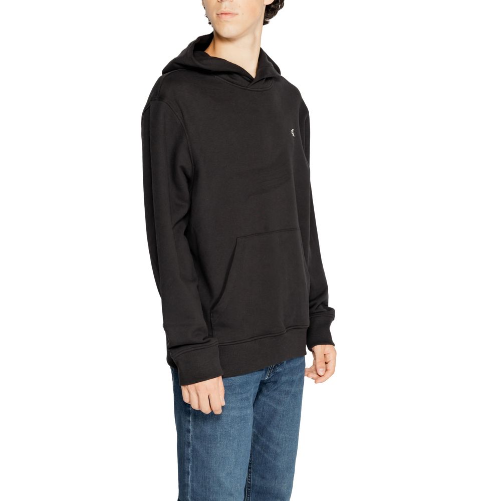 Calvin Klein Jeans Schwarzer Recycled Cotton Hoody