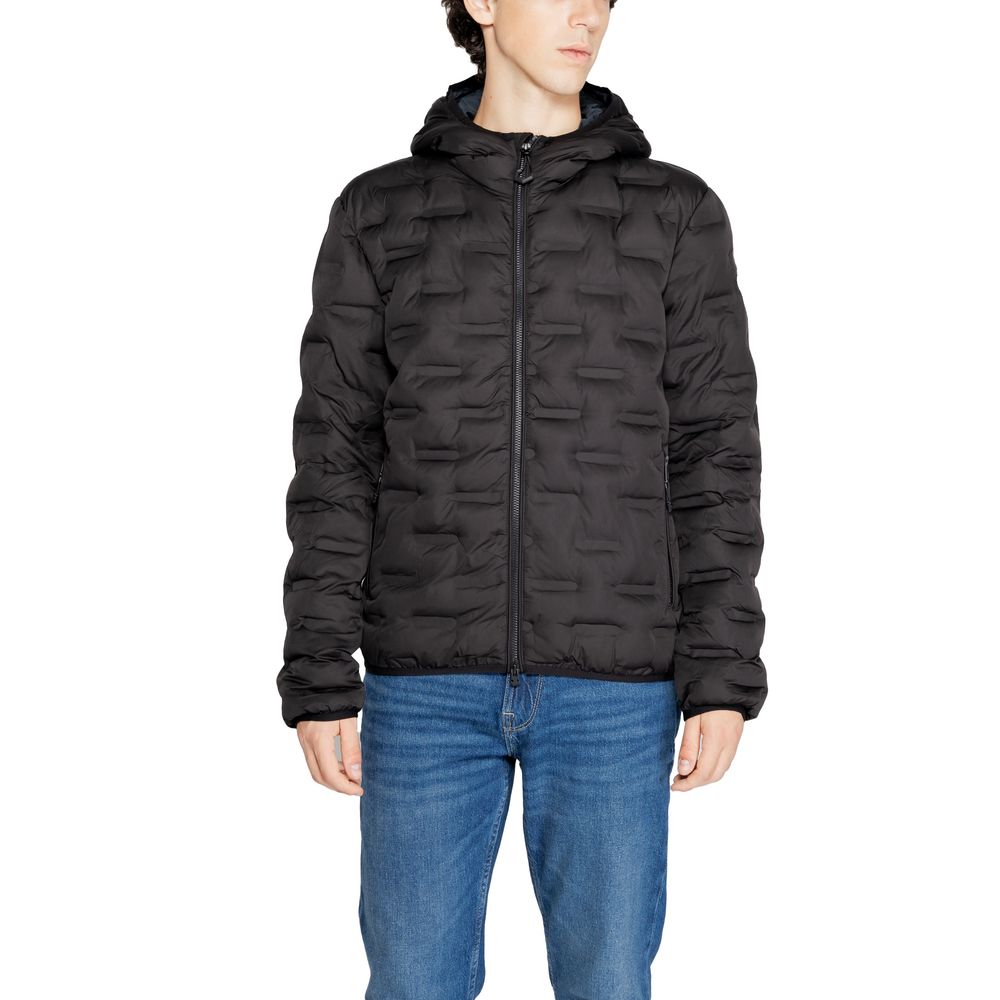 Replay Schwarze Polyesterjacken &amp