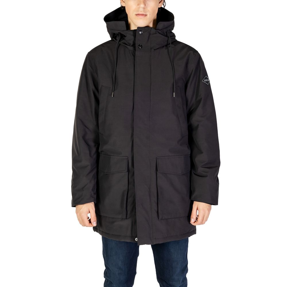 Replay Schwarzer Polyamid-Parka
