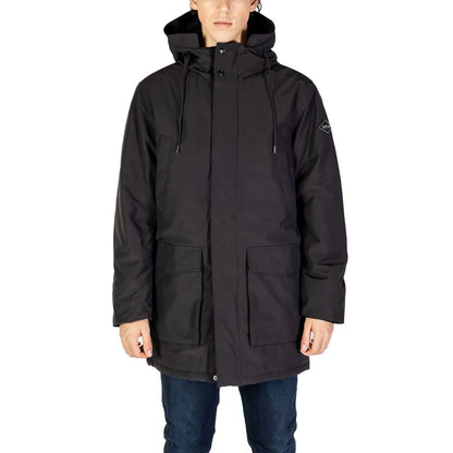 Replay Schwarzer Polyamid-Parka