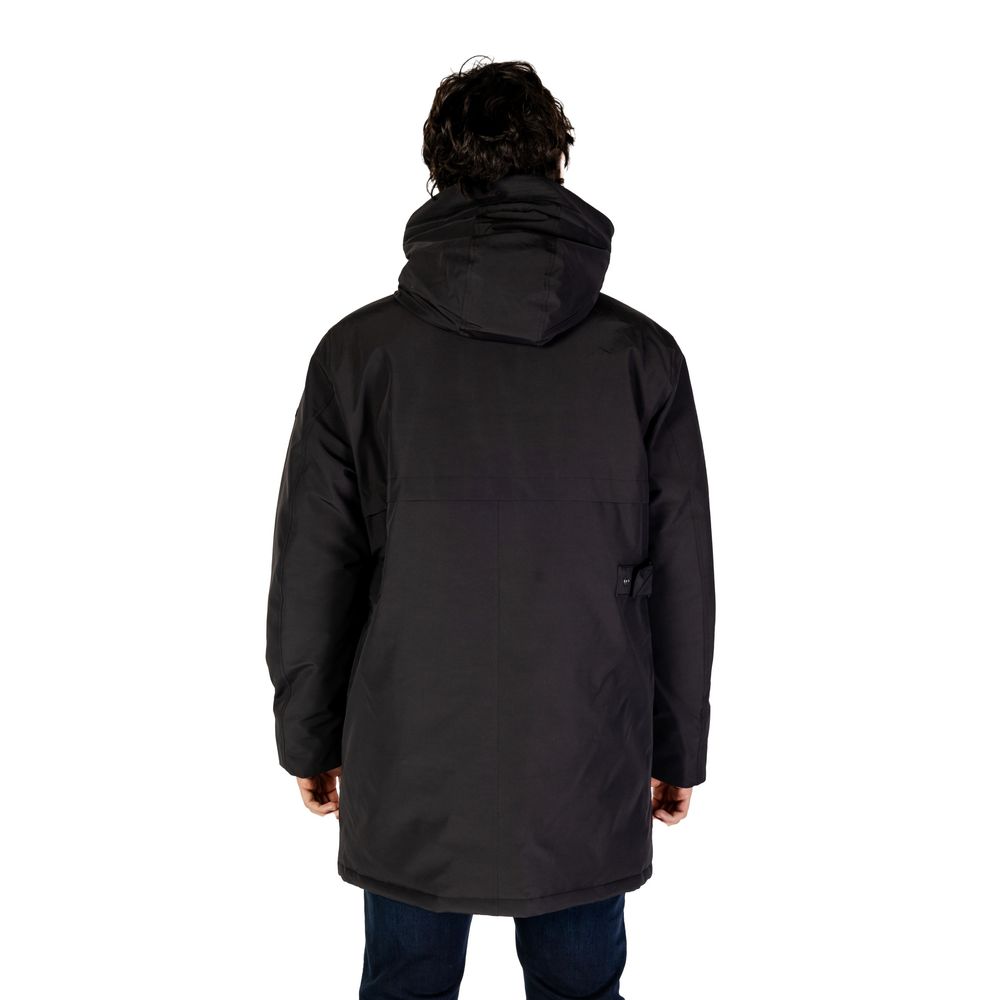 Replay Schwarzer Polyamid-Parka