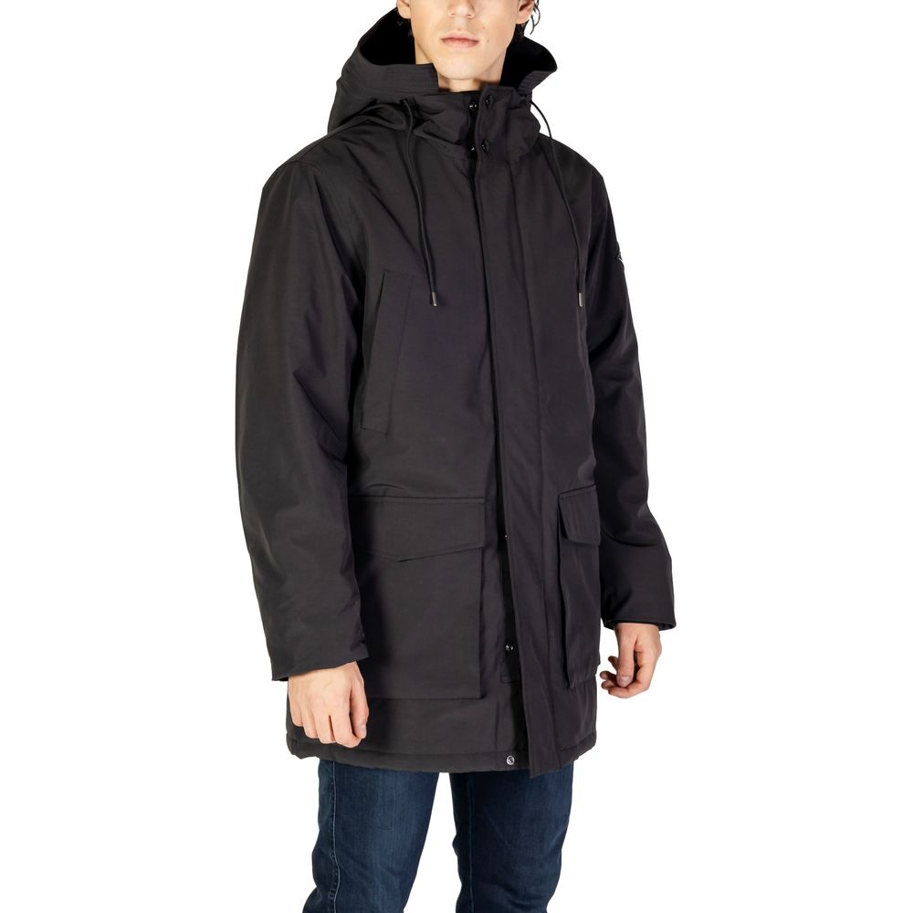 Replay Schwarzer Polyamid-Parka
