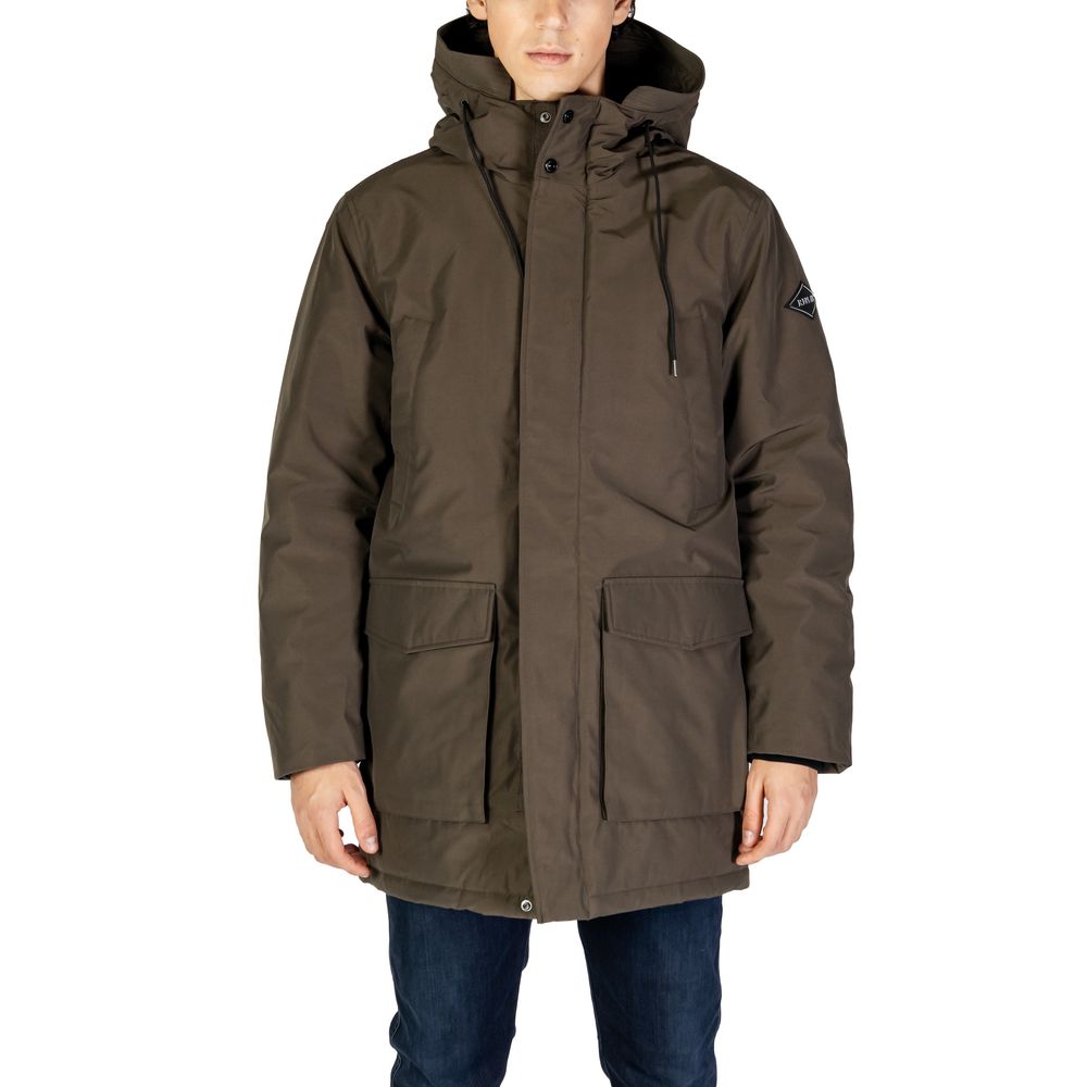 Replay Grüner Polyamid-Parka