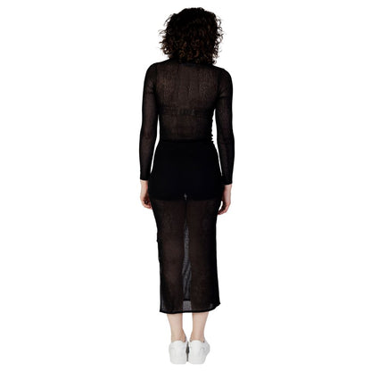 Calvin Klein Jeans Schwarzer Marabu lang