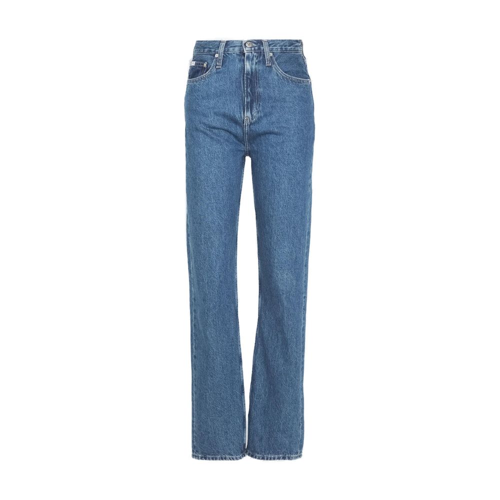Calvin Klein Jeans Light Blue Cotton Jeans &amp; Pants