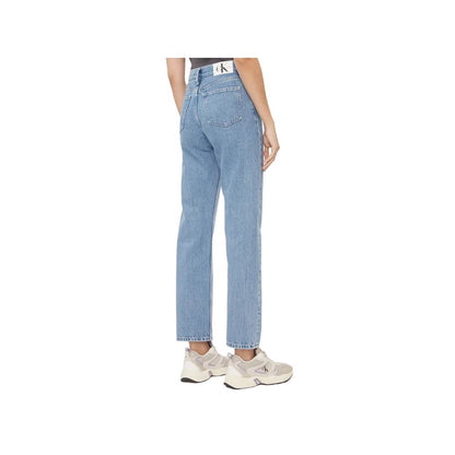Calvin Klein Jeans Light Blue Cotton Jeans &amp; Pants
