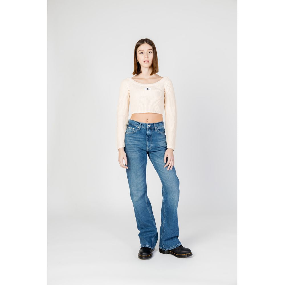 Calvin Klein Jeans Blue Cotton Jeans &amp; Pants