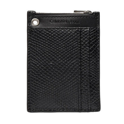 Calvin Klein Jeans Schwarzer Polyethylen-Kartenhalter